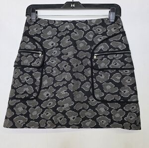 Marc by Marc Jacobs textured abstracr print  mini skirt